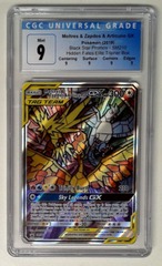 V1465: 2019: Moltres & Zapdos & Articuno GX: SM210: Hidden Fates Elite Trainer Box: CGC: 9: MINT: 3893099031